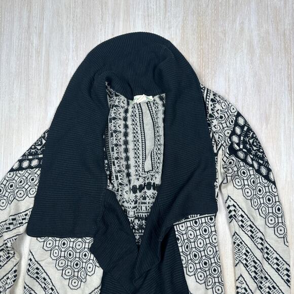 Urban Outfitters Staring at Stars Tribal Print Open Front Cardigan Sweater Small - Picture 2 of 13